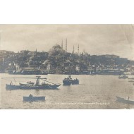Vue Panoramique et la mosquée Süleymaniye - Constantinople